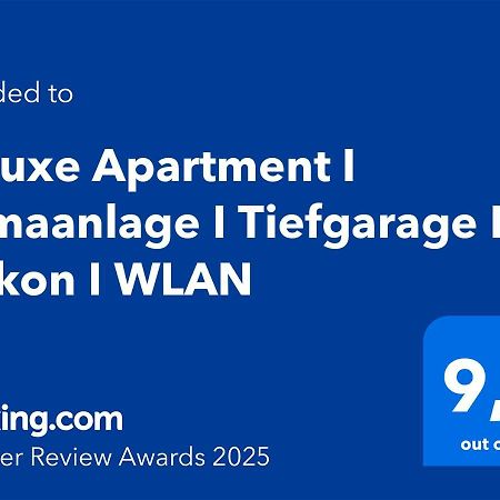 !!NEU!! Deluxe Apartment I Balkon I Küche I Parken I WLAN I Netflix Magdeburgo Exterior foto