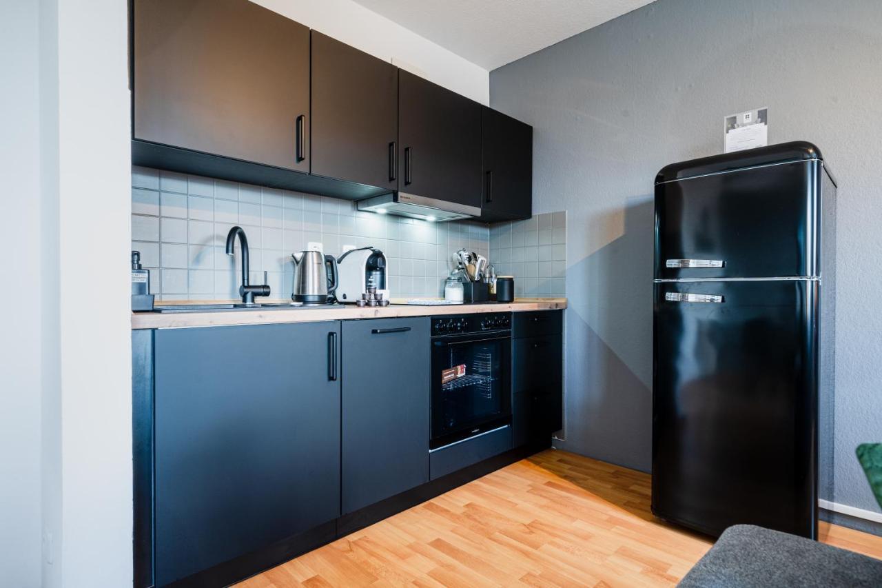 !!NEU!! Deluxe Apartment I Balkon I Küche I Parken I WLAN I Netflix Magdeburgo Exterior foto