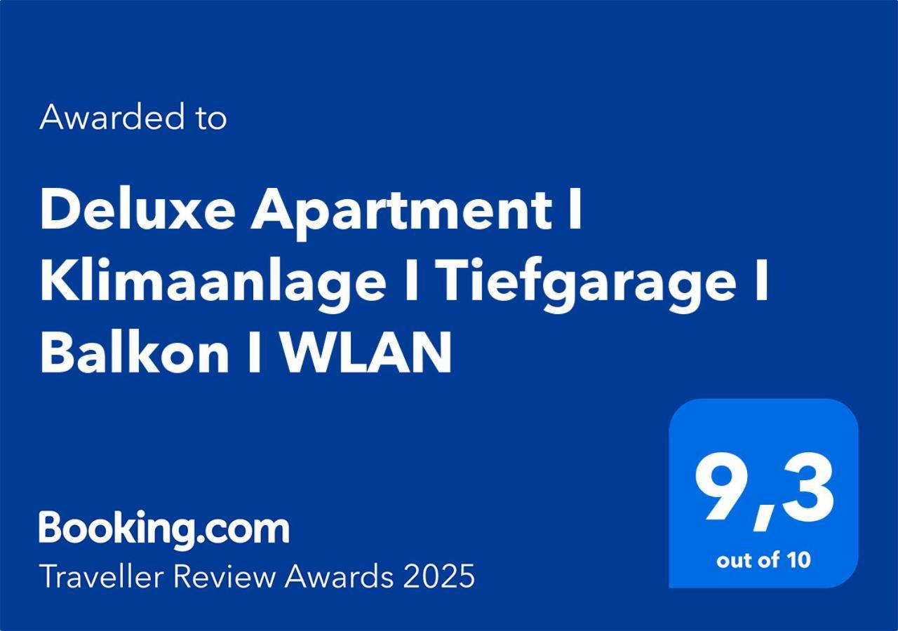 !!NEU!! Deluxe Apartment I Balkon I Küche I Parken I WLAN I Netflix Magdeburgo Exterior foto